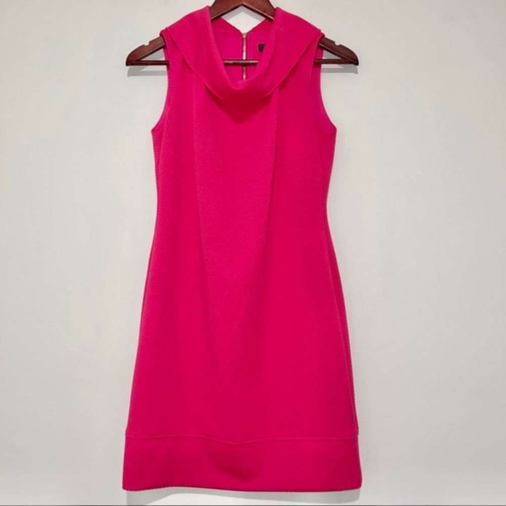 Pure Amici Cowl Neck Shift Dress